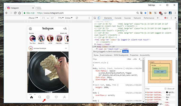 Các bước chi tiết cách đăng ảnh trên Instagram bằng máy tính (3)