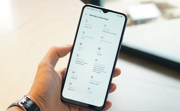 Thông số kỹ thuật của Realme C25