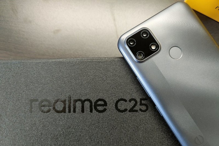 Cận cảnh camera sau của Realme C25