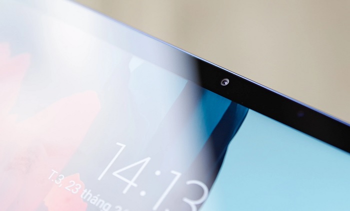 Camera trước của Galaxy Tab S7 có độ phân giải 8MP