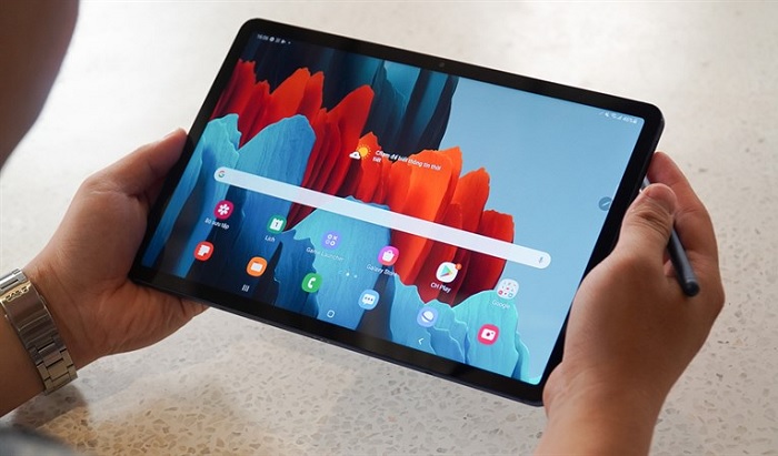 Cấu hình Samsung Galaxy Tab S7 Xanh Navy giống phiên bản trước đó