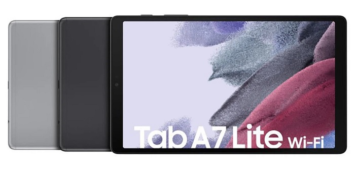 Ảnh Galaxy Tab A7 Lite rò rỉ