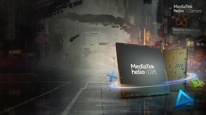 Redmi Note 10S được trang bị con chip MediaTek Helio G95 chuyên chơi game