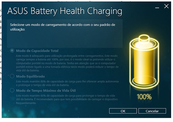 Phần mềm ngắt sạc pin laptop Asus Battery Health Charging (1)
