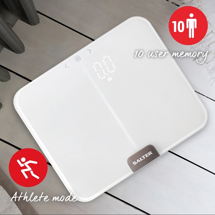 Cân điện tử 9164WH3R-EU dùng cho người, chạy bằng pin 3xAAA