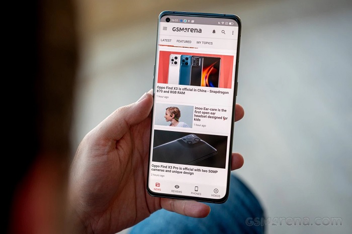 Màn hình OPPO Find X3 Pro 5G cho màu sắc sống động, rực rỡ và chân thực