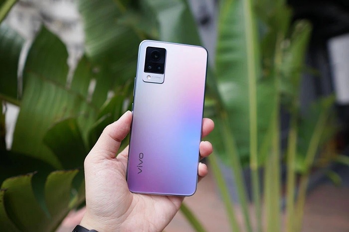 Cụm camera sau của Vivo V21 5G