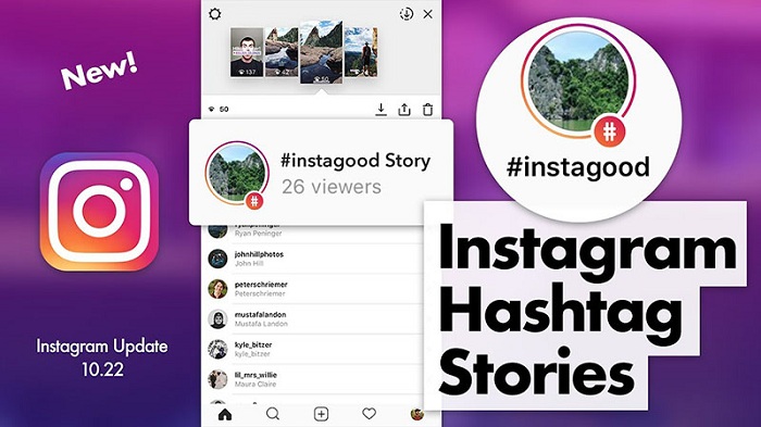 Sử dụng Hastag là một cách giúp tăng follow hiệu quả trên Instagram