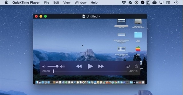 Sử dụng ứng dụng QuickTime Player hạn chế dung tích video clip bên trên Macbook