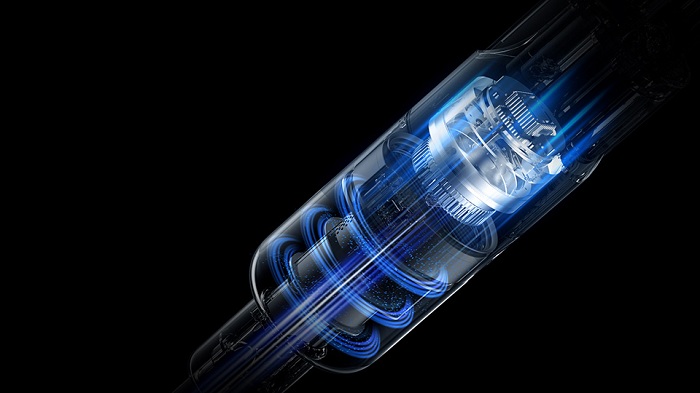 Mi Vacuum Cleaner Light được trang bị động cơ tiên tiến giúp giảm tối đa tiếng ồn