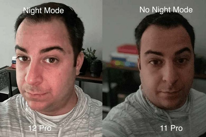 Đánh giá tính năng Night Mode trên điện thoại iPhone 12