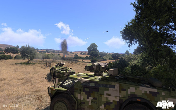 Game bắn tank Arma 3