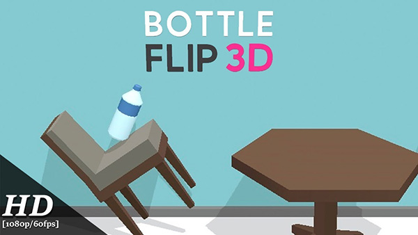 Game xả stress Bottle Flip 3D!