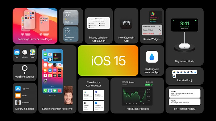 Apple ra mắt iOS 15 chính thức