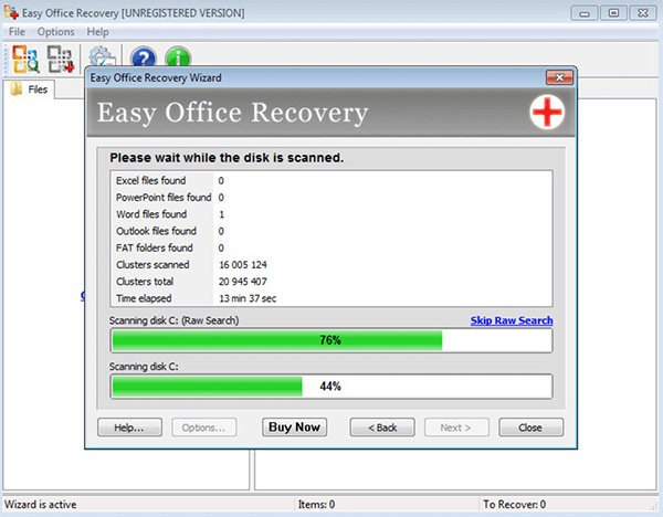 Khôi phục file Excel bị lỗi bằng phần mềm Easy Office Recovery