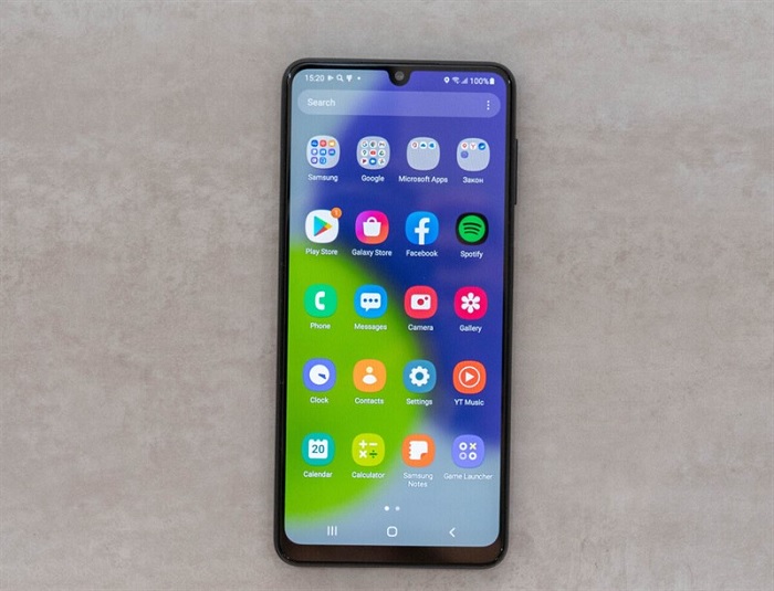 Mặt trước Samsung Galaxy A22