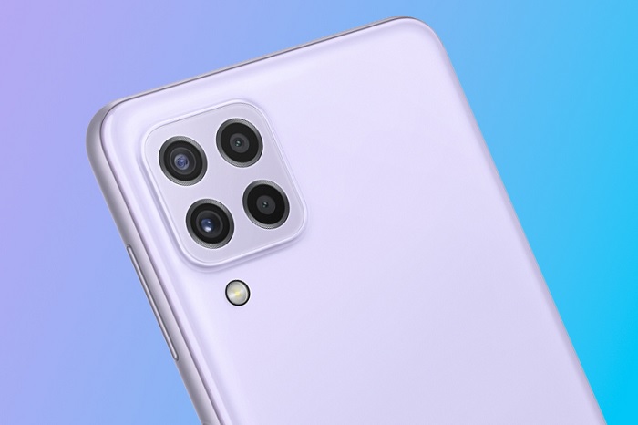 Camera sau trên Galaxy A22