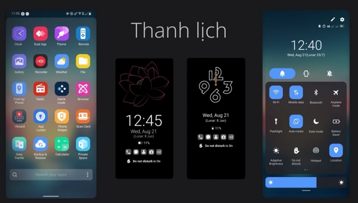 Giao diện hoàn toàn mới của VOS 4.0