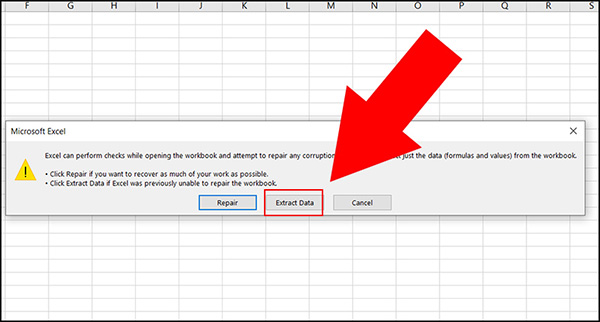 Bỏ Túi 5 Cách Khắc Phục Lỗi Không Mở Được File Excel Khi Tải Về