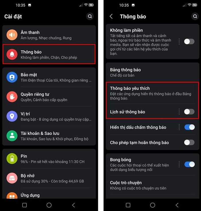 tính năng mới trên VOS 4.0
