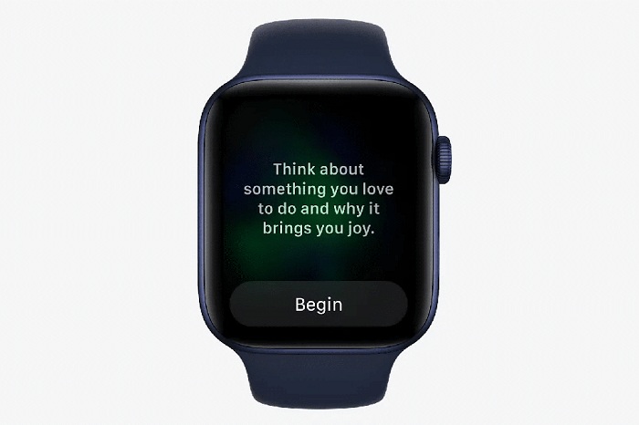 Mindfulness là một trong những tính năng mới trên hệ điều hành watchOS 8