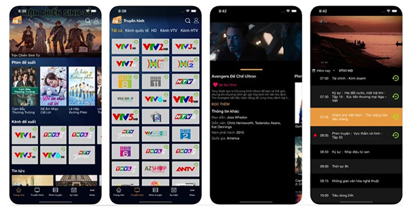 Ứng dụng MyTV.