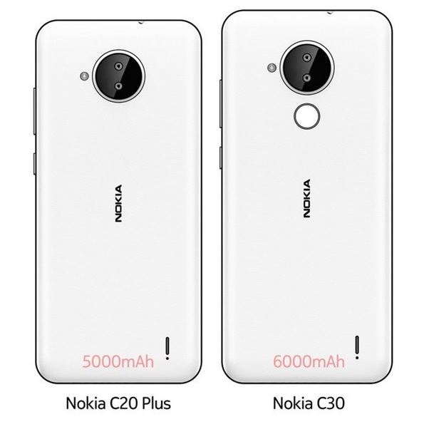 Ảnh mặt sau của Nokia C30 rò rỉ trước đó