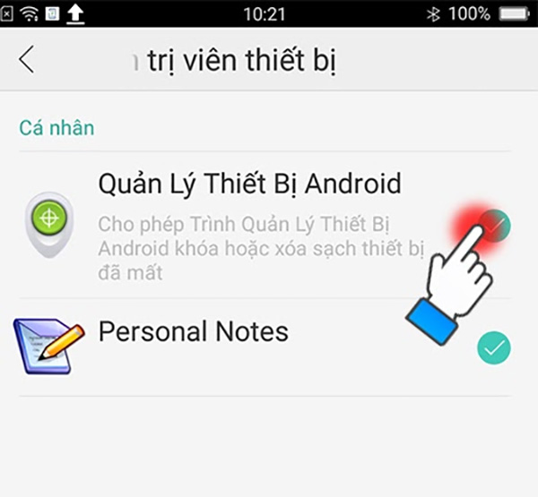 Cách cài định vị giữa 2 điện thoại Android (2)