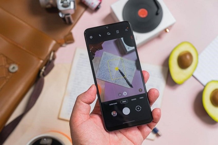 Camera chống rung trên Galaxy A22