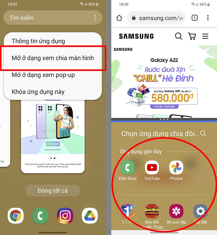 Galaxy A22