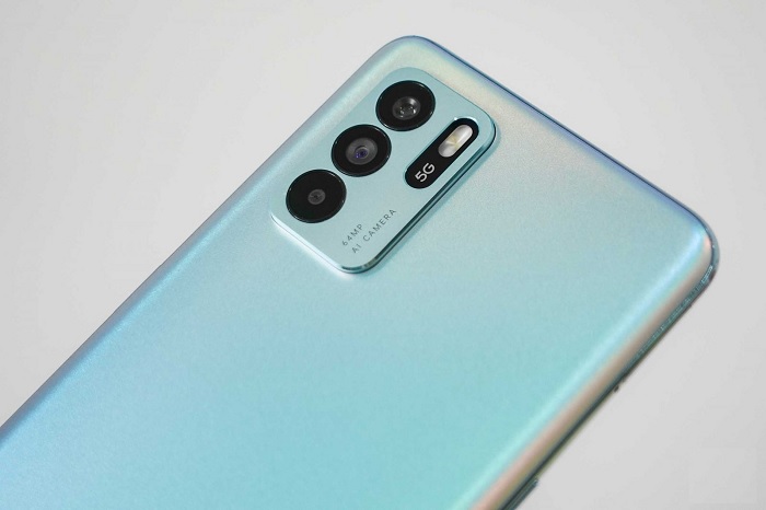 Cụm camera sau của OPPO Reno6 Z 5G