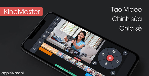 Phần mềm ghép ảnh thành video KineMaster