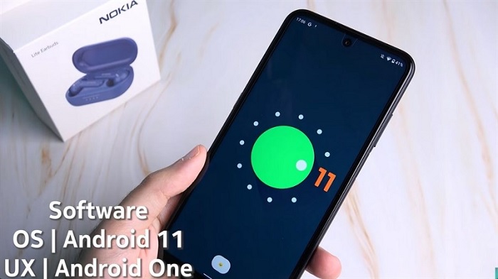 Hiệu năng đủ dùng và được cài sẵn hệ điều hành Android One dựa trên Android 11