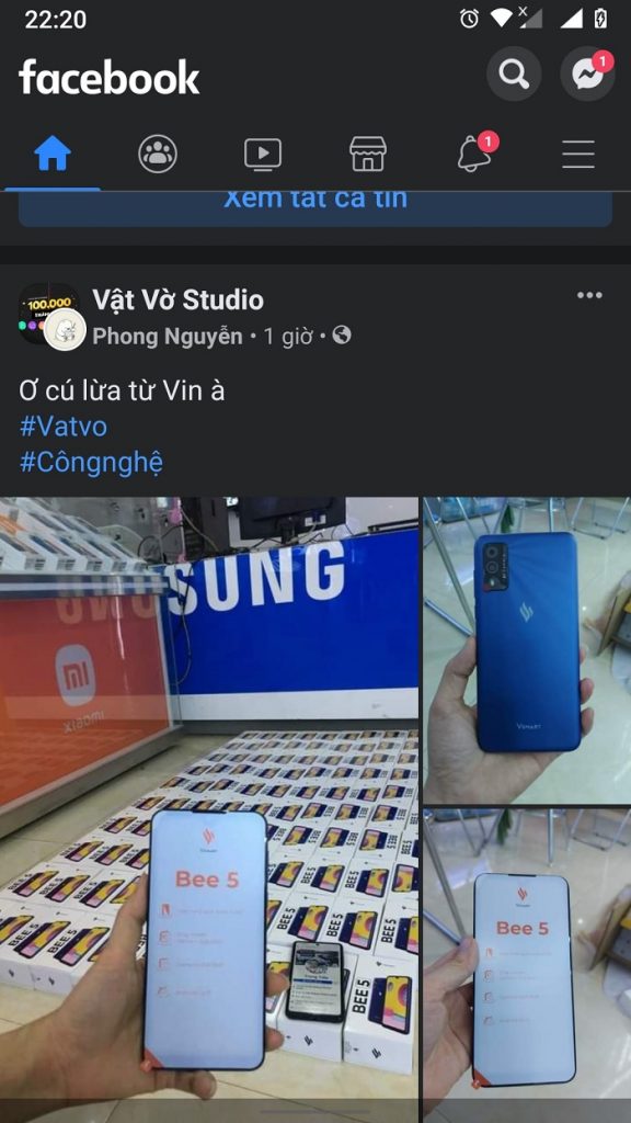Vsmart Bee 5 xuất hiện khiến nhiều người bất ngờ