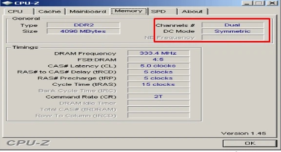 Dùng phần mềm CPU – Z để kiểm tra