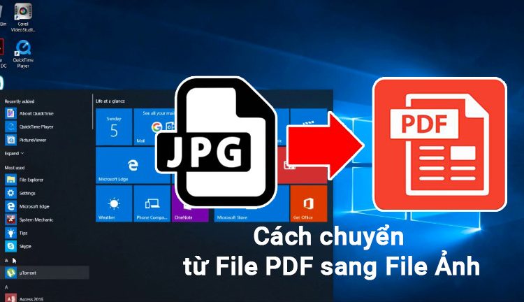 Tổng hợp cách chuyển file PDF sang file ảnh PNG đơn giản nhất