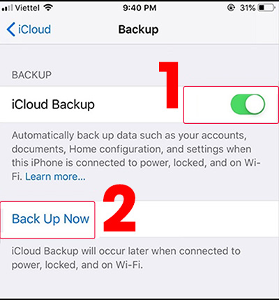 Cách chuyển tin nhắn từ iPhone sang iPhone bằng iCloud (1)