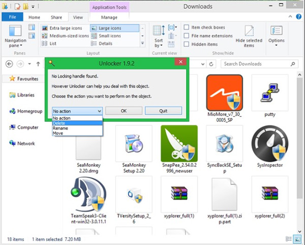 Phần mềm xóa file cứng đầu trên máy tính Unlocker