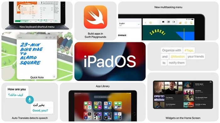 Hệ điều hành iPadOS 15 có rất nhiều tính năng mới