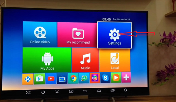 Hướng dẫn sử dụng Android TV Box M8S cơ bản (1)