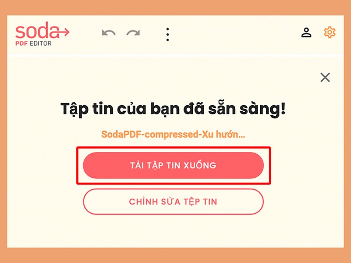 cách giảm dung lượng PDF Online