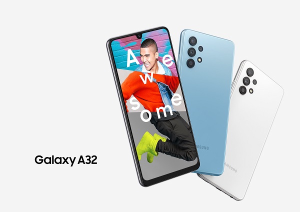 Galaxy A32 với màn hình Super AMOLED Full HD+ 6.4 inch, 90Hz