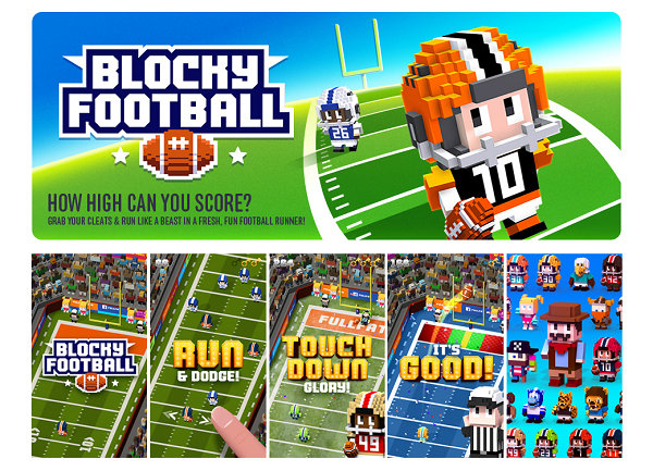 Blocky Football sở hữu lối chơi khá đơn giản nhưng dễ gây nghiện