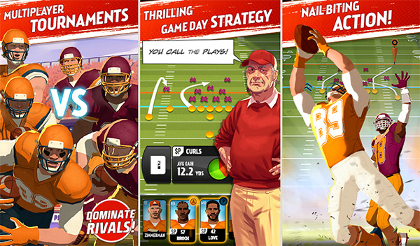 Rival Stars College Football mobile được phát triển bởi PikPok