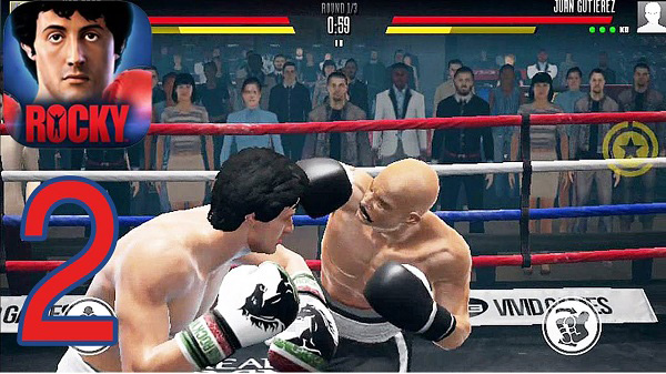 Game đối kháng Real Boxing 2 Rocky tế bào phỏng những trận đấu quyền anh
