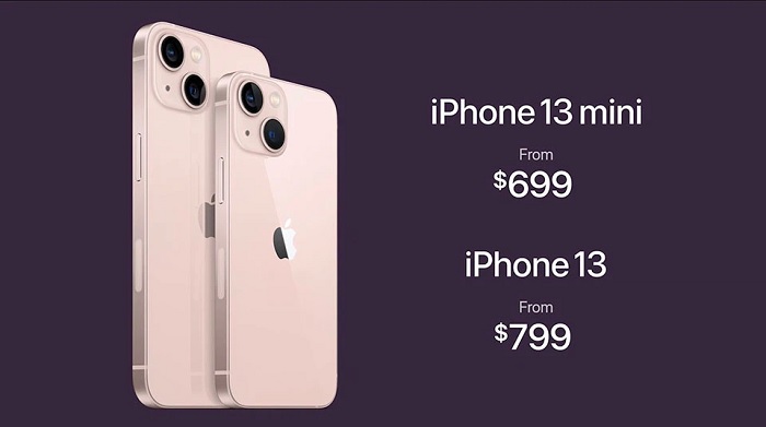 Giá iPhone 13 mini và iPhone 13
