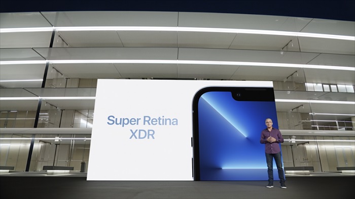 Apple giới thiệu công nghệ màn hình Super Retina XDR trong sự kiện ra mắt iPhone 13 Pro