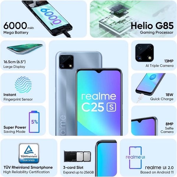 Realme C25s 128 GB