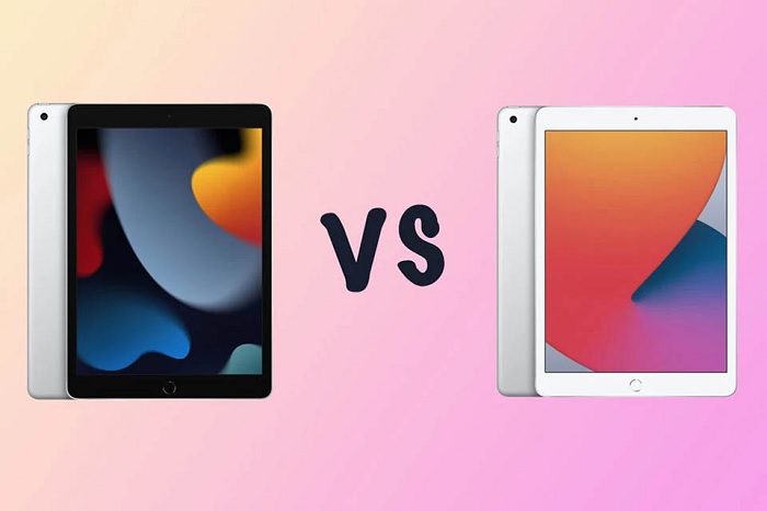 iPad 10.2 2021 và iPad 10.2 2020 có ngoại hình giống hệt nhau