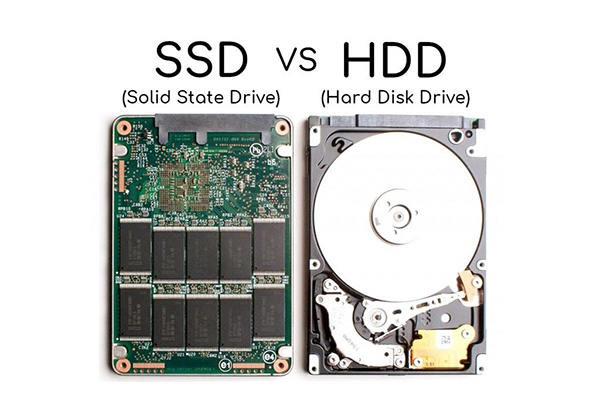 So sánh tốc độ SSD và HDD